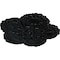 Ekena Millwork Shell Ceiling Medallion, Hand-Painted Black Pearl, 25 5/8"OD x 1"P CM25SHBPS - alternate 4
